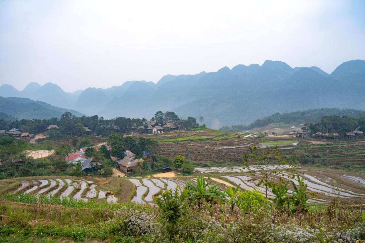 Oh Pu Luong Homestay Huong Ba Thuoc Exterior photo