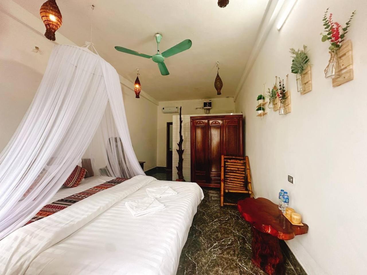 Oh Pu Luong Homestay Huong Ba Thuoc Exterior photo