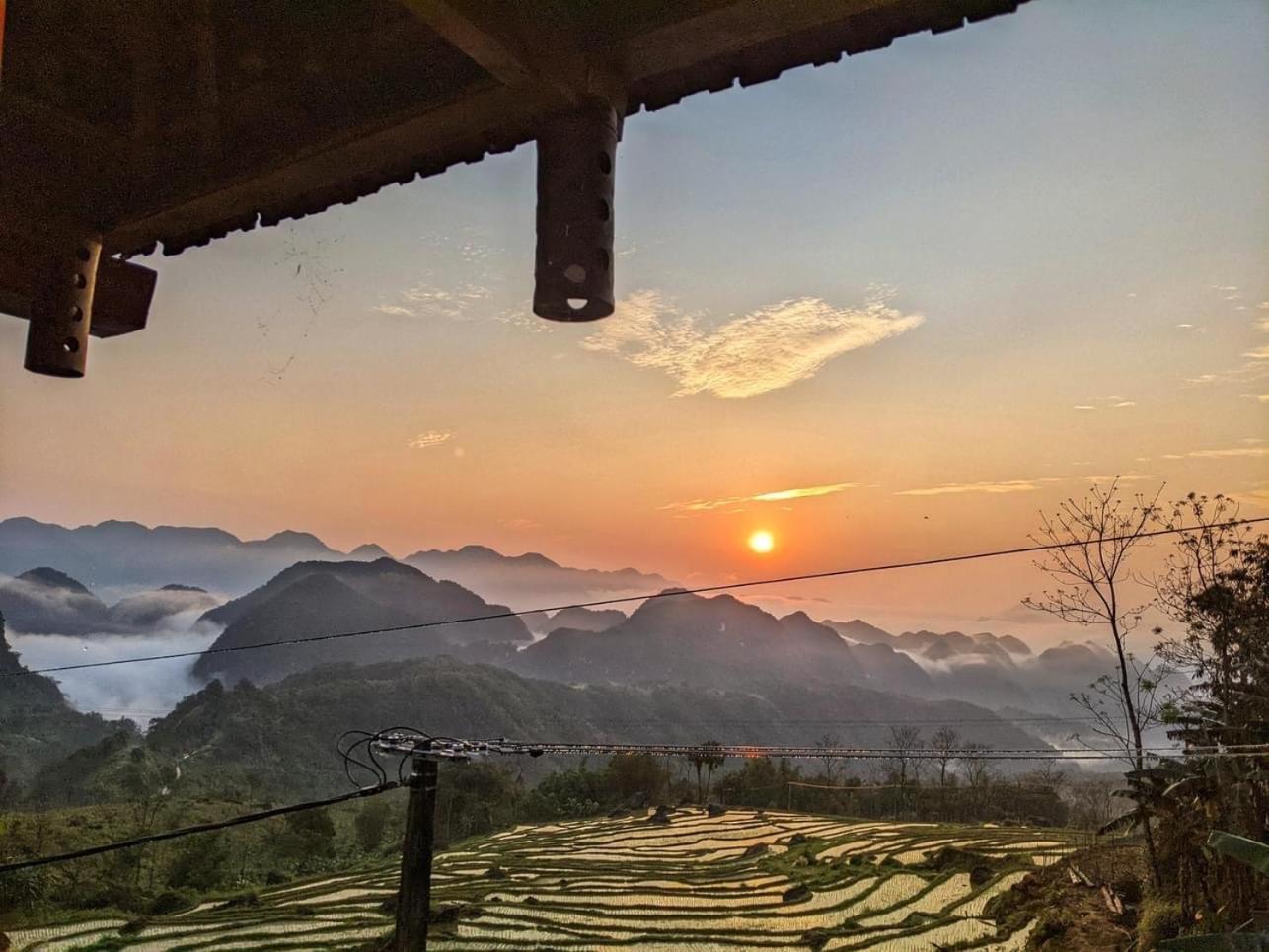 Oh Pu Luong Homestay Huong Ba Thuoc Exterior photo