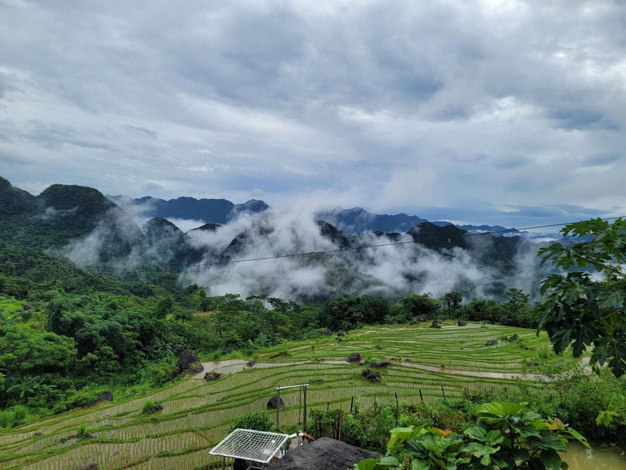 Oh Pu Luong Homestay Huong Ba Thuoc Exterior photo